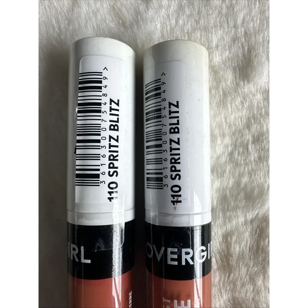 (2) Covergirl‎ Outlast Ultimatte Liquid Lipstick Sealed 110 - Spritz Blitz
